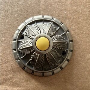 Vintage looking doorbell cover